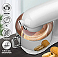 Планетарний міксер тістоміс 1800Вт чаша 8л COOKDEYI SM 1522NM White, фото 4