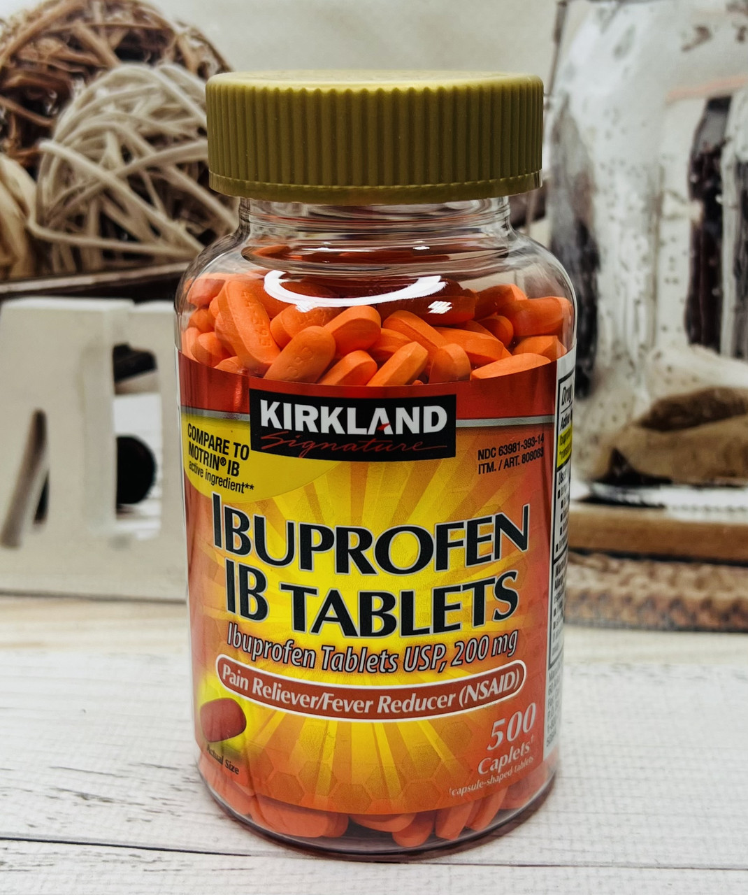 Купить Ібупрофен США знеболюючий Kirkland IB Tablets, 500шт по самой