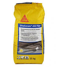 Еластичний цементний клей для плитки SikaCeram-253 Flex 25 кг