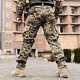 Тактичний костюм 3 в 1 PATRIOT Basic Rip-Stop (бойова сорочка Ubacs (Убакс) + китель + штани) GRIFON піксель 58 розмір, фото 7