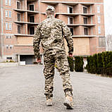 Тактичний костюм 3 в 1 PATRIOT Basic Rip-Stop (бойова сорочка Ubacs (Убакс) + китель + штани) GRIFON піксель 58 розмір, фото 4