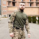 Тактичний костюм 3 в 1 PATRIOT Basic Rip-Stop (бойова сорочка Ubacs (Убакс) + китель + штани) GRIFON піксель 58 розмір, фото 10