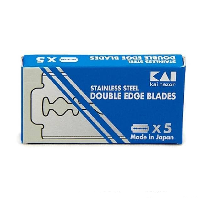 Леза Kai Stainless Steel Double Edge Razor Blades 5 шт