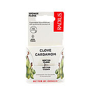 ЗУБНА НИТКА ОРГАНІЧНА ТМ Radius зі смаком гвоздики та кардамону Floss   Organic Clove Cardamom, фото 3