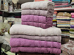 Набор махрових рушників баня 70×140 - 4шт  і лице 50×90 4шт Турція