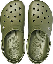 Crocs Crocband Clog Army Green Унісекс Сабо Крокс Крокбенд Хакі — Оригінал, фото 3