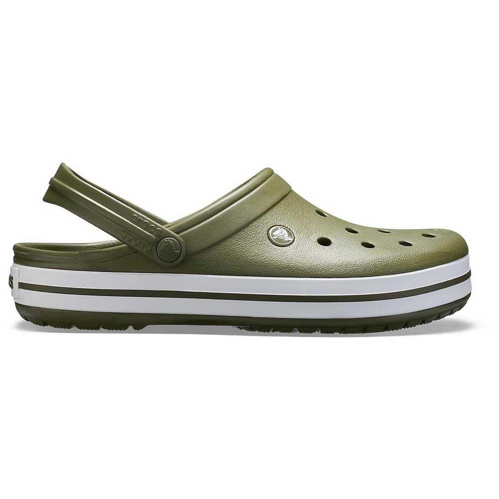 Crocs Crocband Clog Army Green Унісекс Сабо Крокс Крокбенд Хакі — Оригінал
