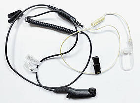 Гарнітура оригінальна PMLN8341A прихованого носіння 1 провідна для цифрових радіостанцій Motorola R7 / R7a