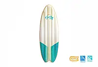 Надувной плот для плавания Intex 58152 B "Surf's Up" (Белый) (178х69 см)