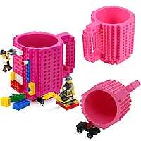 Кухоль — конструктор LEGO Рожевий, Чашка 350 г.