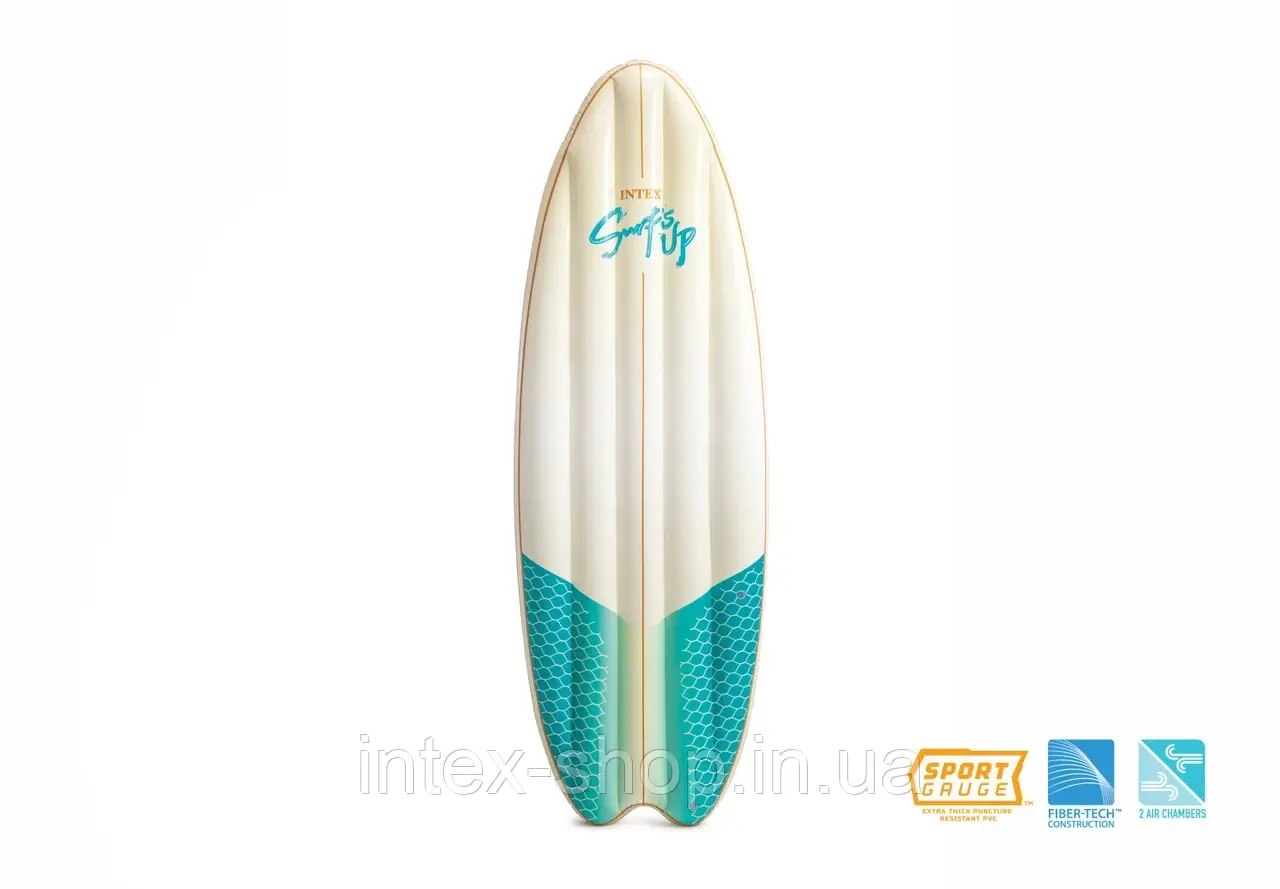Надувний пліт для плавання Intex 58152 B "Surf's Up" (178х69 см)