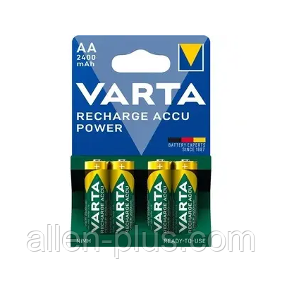 Комплект акумуляторів Varta Ready-To-Use AA 2400 mAh, Ni-MH (блістер 4 шт)