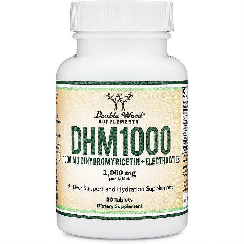 Дигідромирицетин (ДГМ) + Електроліти Double Wood DHM 1000 mg + Electrolytes 30tabl