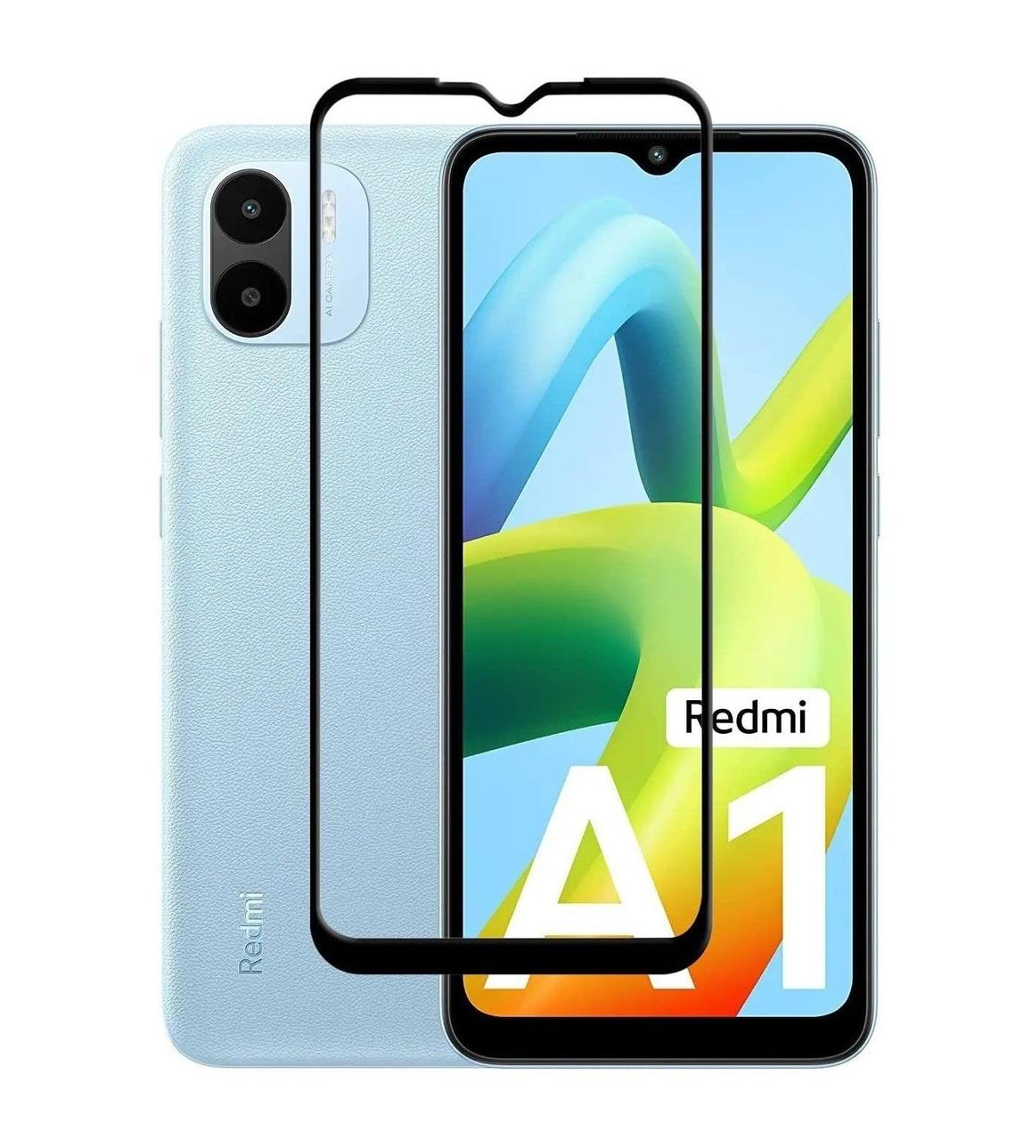 Захисне скло 6D для Xiaomi Redmi A1 / A1+ / A2 / A2+ / Poco C50 / C51 Black