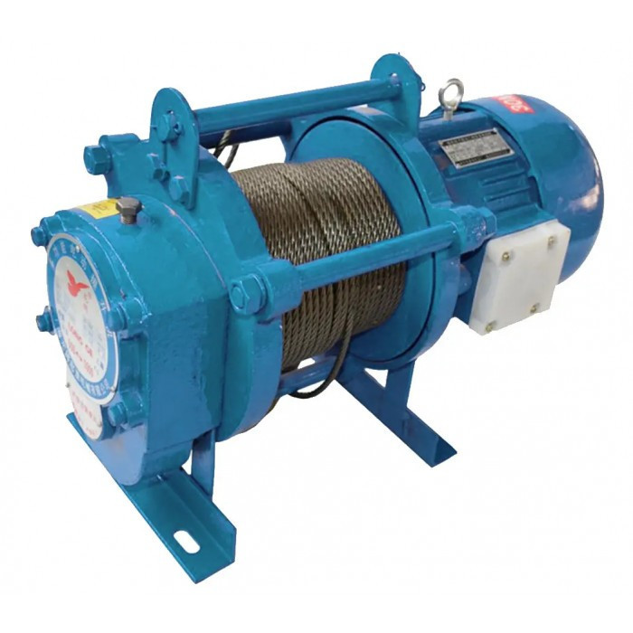 Лебідка електрична KRAISSMANN KCD 1500 (750/1500 кг, 50/25 м, 380 В, три фази), фото 1