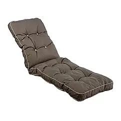 Матрац для шезлонга Ost-Fran MELISSA тканина тексілк сірий 2739