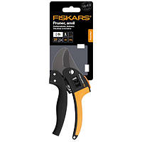 Контактный секатор с храповым механизмом PowerStep Fiskars P83 111670 (1000575)