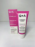 Q+A - Мультивітамінна маска для обличчя Q+A Vitamin A.C.E. Warming Gel Mask 75ml
