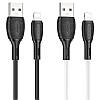 Кабель для зарядки Lightning Apple BOROFONE BX86 |1м/2.4A| Білий, фото 4