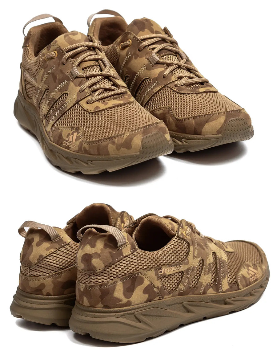 Чоловічі літні кросівки сітка Adidas (Адідас) Climacool, чоловічі текстильні кеди Хакі чорні, Чоловіче взуття, фото 1