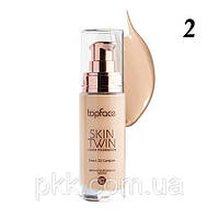 Тональна основа TopFace Skin Twin Cover Foundation SPF20 № 02