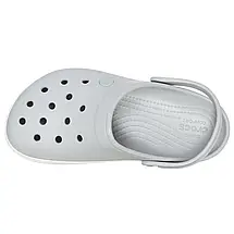 Crocs Crocband Platform Clog Light Grey/Rose — Жіночі Сабо Крокс Крокбенд Платформ Сірі з рожевим — Оригінал, фото 6