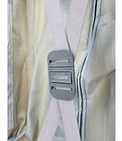 Валіза Milano bag 050 Маленький S Срібний, фото 3