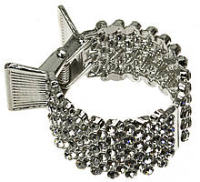 Краб метал. зі стразами №ZAK-25-1-2(12)