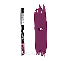 Олівець для губ механічний Colour Intense Satin Lip Pencil № 04 Soft sangria Темно-рожевий