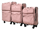 Валіза Airtex 828 Рожевий Комплект валіз, фото 2
