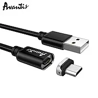 USB кабель Avantis AC-95m MagJet Micro Black