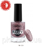 Лак для нігтів TopFace Party Glitter 9 ml РТ106 № 109