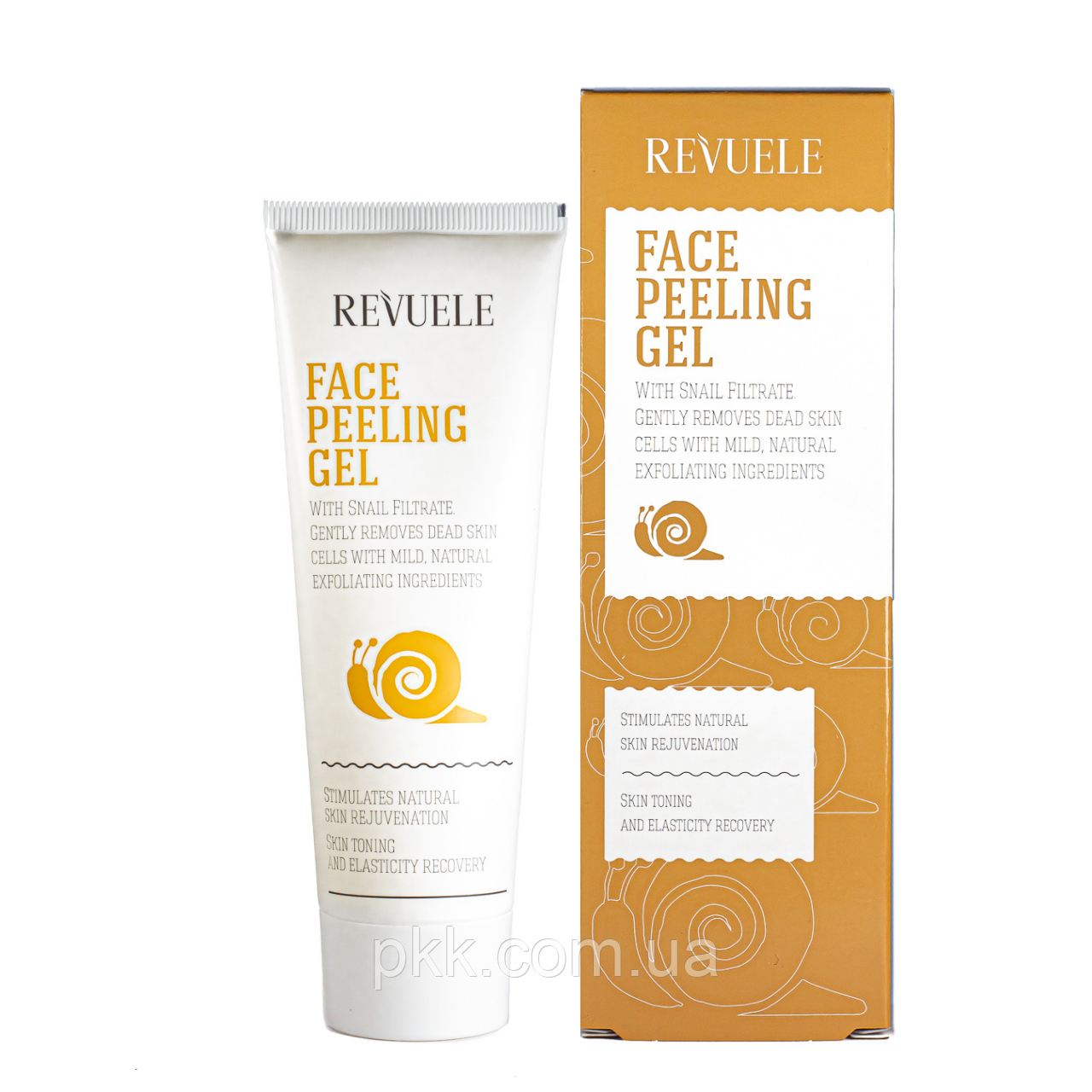 Купить Гель пілінг для обличчя Revuele Face Peeling Gel With Snail