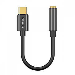 Перехідник AUX Baseus L54 Type-C to 3.5 mm black