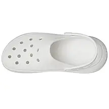 Crocs Classic Crush Clog White — Жіночі Сабо Крокс Класік Краш Білі Платформа — Оригінал, фото 2