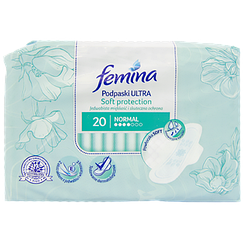 Прокладки нормал Феміна Femina normal 20szt 8шт/ящ (Код: 00-00013989)