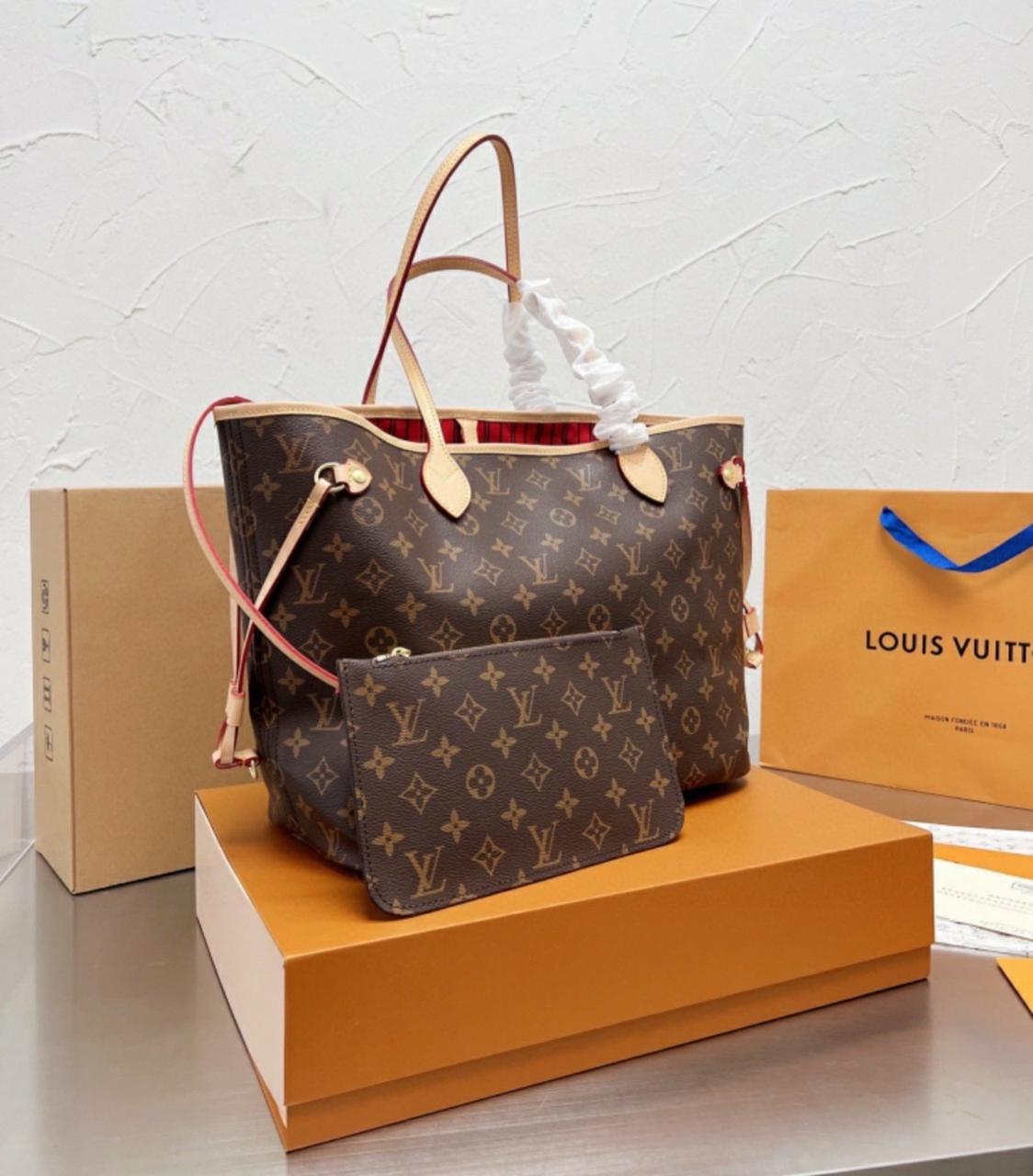 louis vuitton neverfull mm monogram