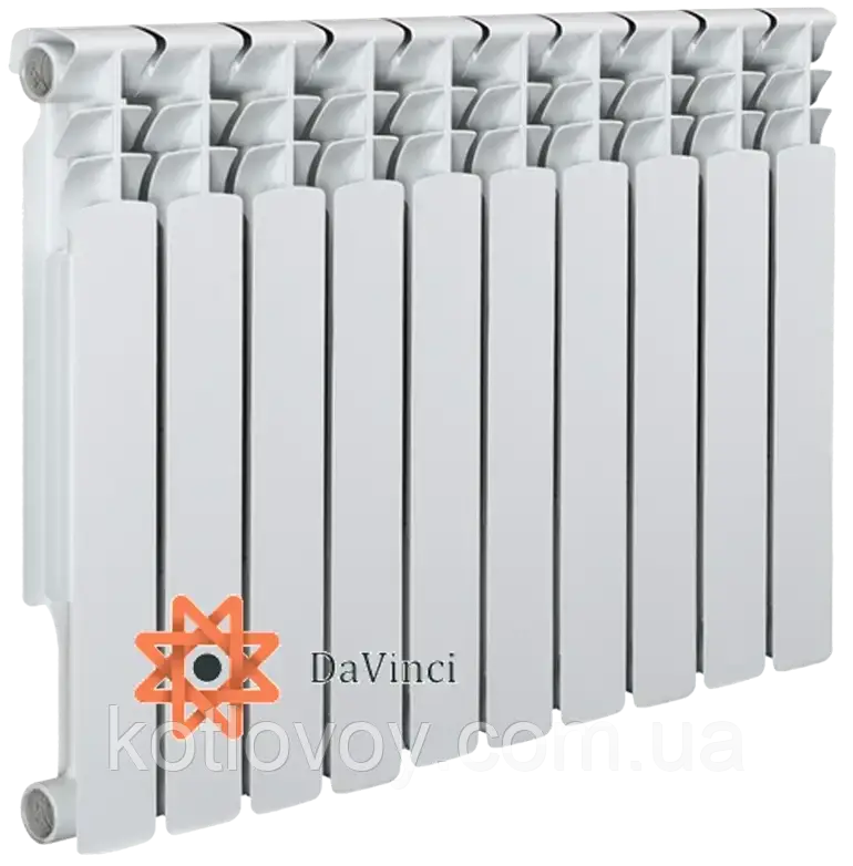 Биметаллический радиатор DaVinci 500/100 - фото 2 - id-p1658258363