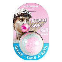 Бомбочка для ванни Mr Scrubber Bubble Gum з ароматом бабл гам 200 гр