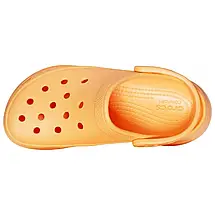 Crocs Classic Bae Clog Cantaloupe — Жіночі Сабо Крокс Класік Бей Персикові Платформа — Оригінал, фото 3