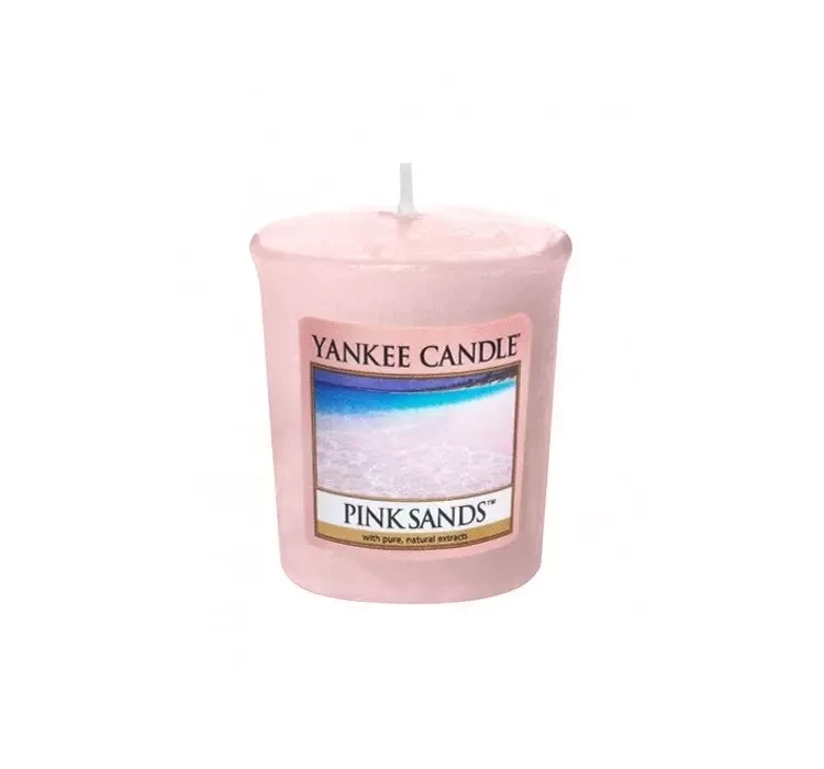 Ароматична свічка Yankee Candle pink sands об'єм 49g