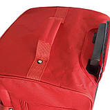 Дорожня сумка Madisson Snowball 21072 розмір М Червоний, фото 8