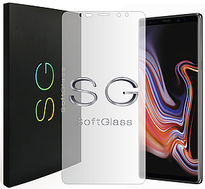 М'яке скло для Samsung Note 9 на екран поліуретанове SoftGlass
