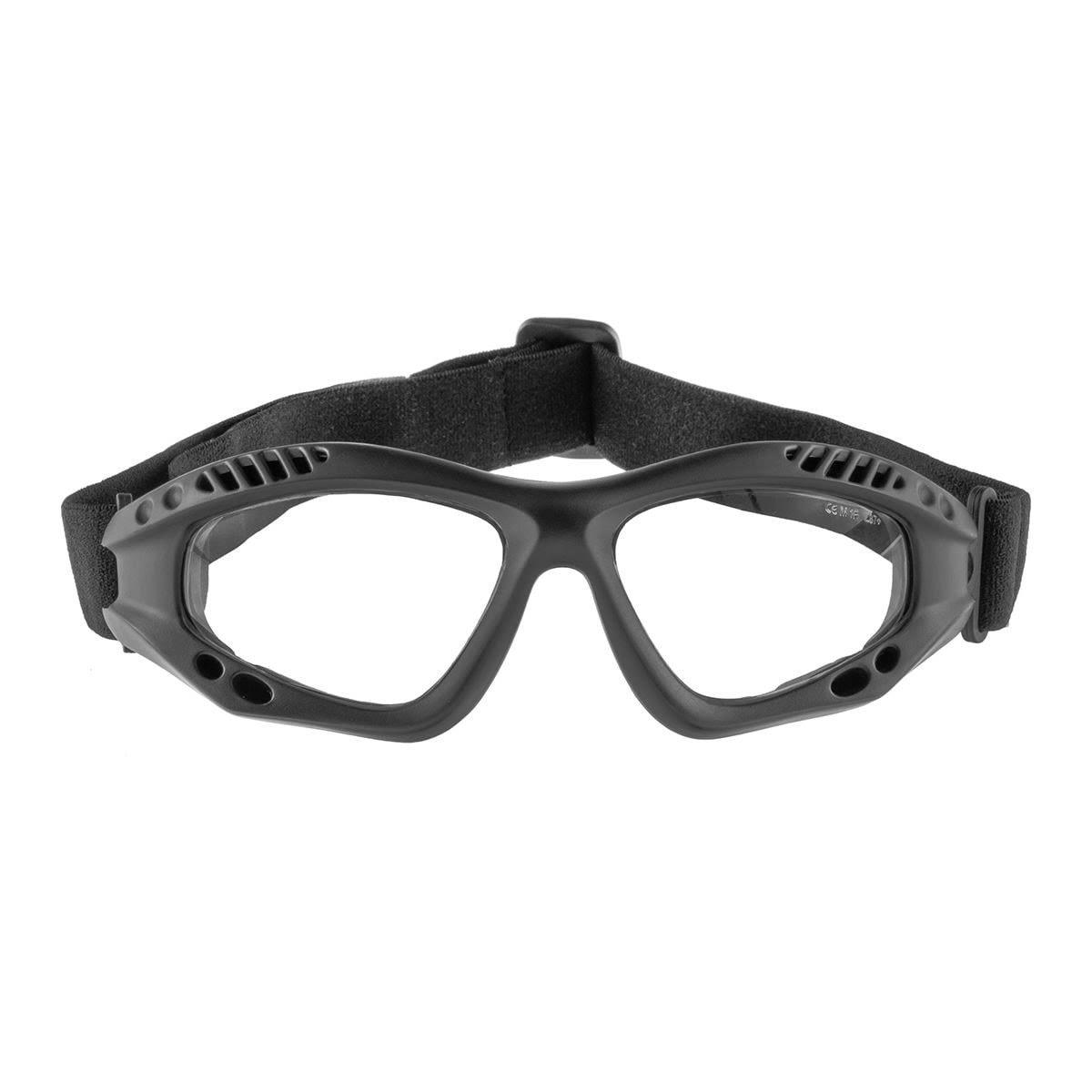 Окуляри тактичні Mil-Tec Commando Goggles Air Pro Clear Black
