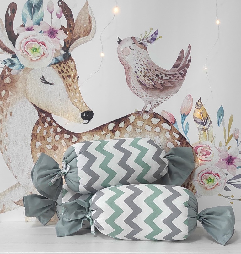 Подушка Цукерка Зигзаг