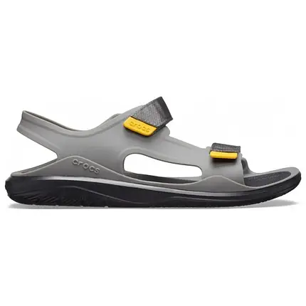 Crocs Swiftwater Expedition Sandal Slate Grey/Black Чоловічі Сандалі Крокс Сірі — Оригінал, фото 1
