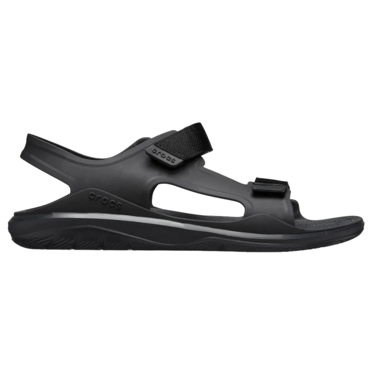 Crocs Swiftwater Expedition Sandal Black Чоловічі Сандалі Крокс Чорні — Оригінал