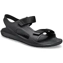 Crocs Swiftwater Expedition Sandal Black Чоловічі Сандалі Крокс Чорні — Оригінал, фото 6