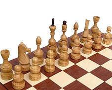 Красиві дерев'яні шахи С-145 Дебют у подарунок, фото 3