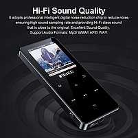 Плеєр MP3 Ruizu D51 Bluetooth HI FI 16gb із зовнішнім динаміком, фото 5